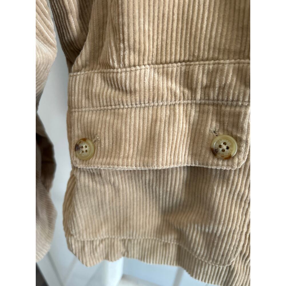 Lauren Ralph Lauren Vintage Corduroy Chore Field Jacket Blazer Cotton - Picture 4 of 4